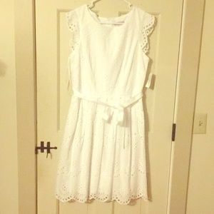 White dress size 8
